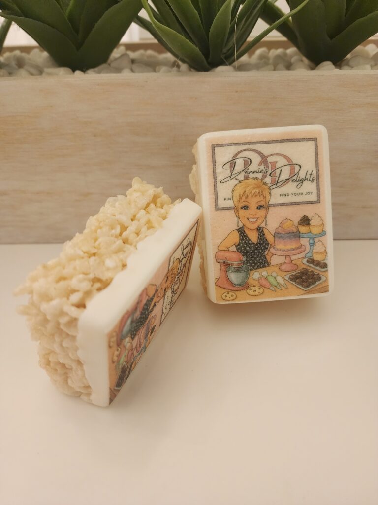 Chocolate Covered Rice Krispie - Business Card